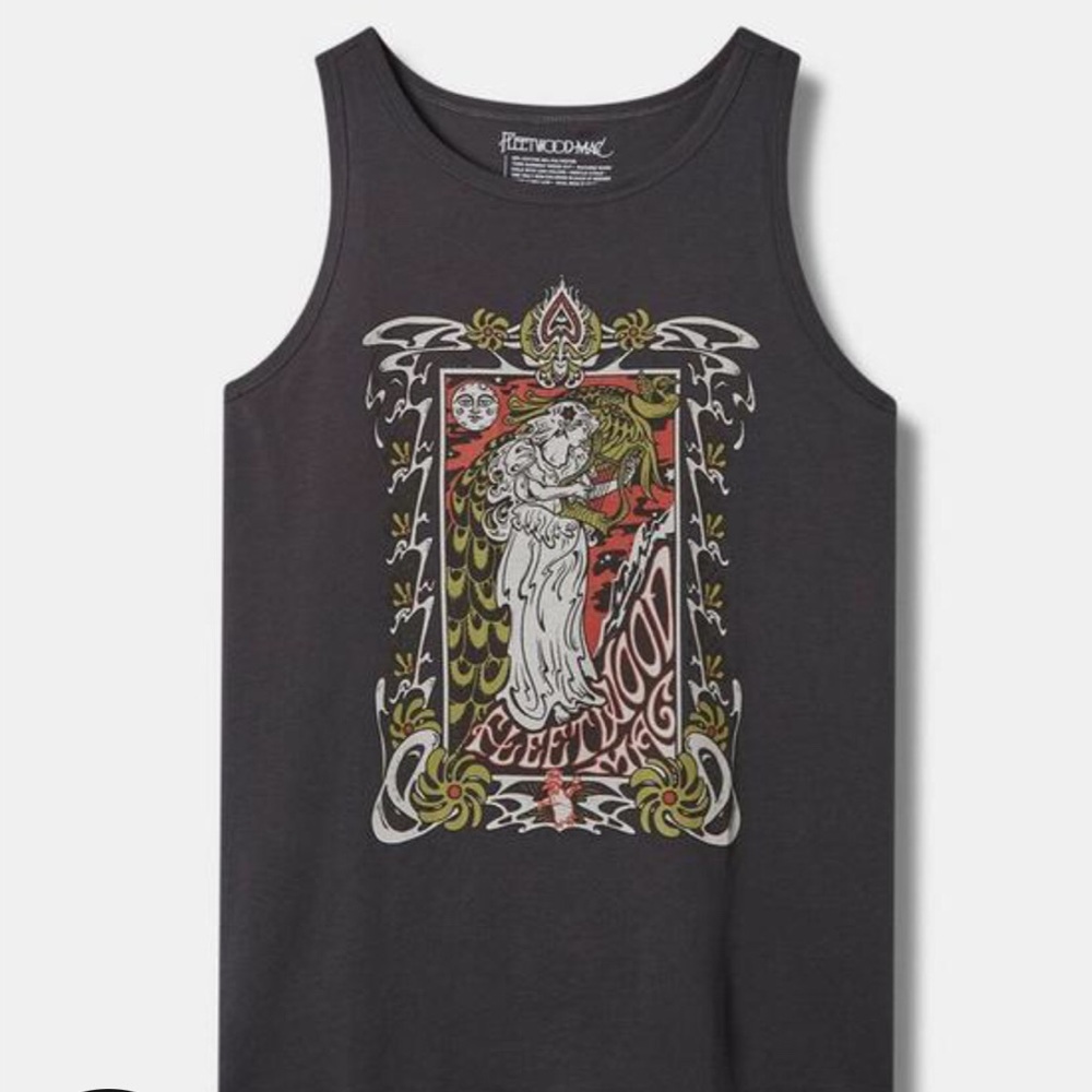 Gently worn! - Fleetwood Mac Torrid Tank🔝 size 3